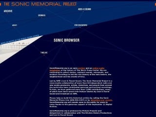The Sonic Memorial Project