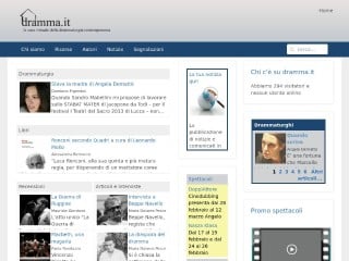 Screenshot sito: Dramma.it