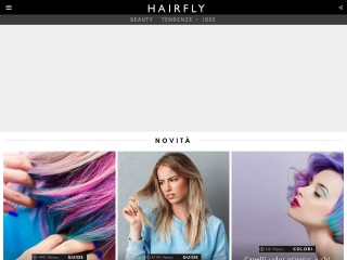 Screenshot sito: Hairfly.it