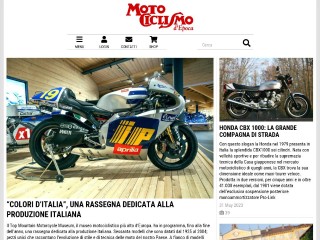 Screenshot sito: Motociclismodepoca.eu