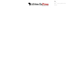 Screenshot sito: Africa Express