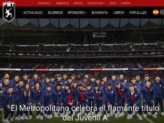 Screenshot sito: Fernando Torres