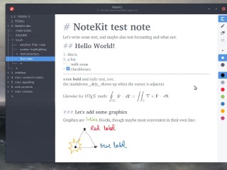 Screenshot sito: NoteKit
