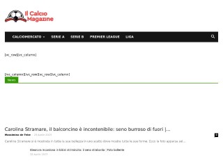 Screenshot sito: Il Calcio Magazine