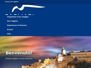 Screenshot sito: CagliariTurismo.it