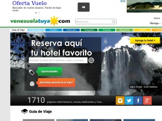 Screenshot sito: Venezuelatuya.com