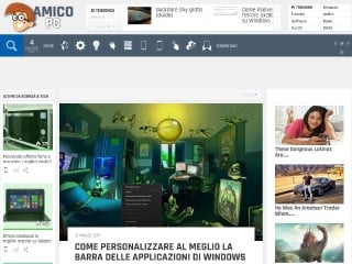 Screenshot sito: Amico PC