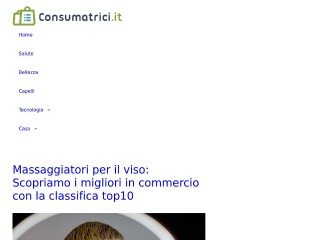 Screenshot sito: Consumatrici.it