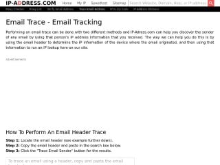 Trace Email