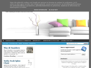 Screenshot sito: IdeaArredo