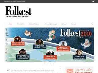 Screenshot sito: Folkest