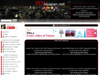 Screenshot sito: Youinjapan.net