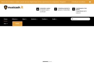Screenshot sito: Musicash.it