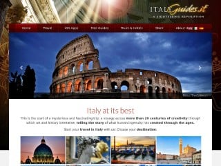 Screenshot sito: ItalyGuides.it