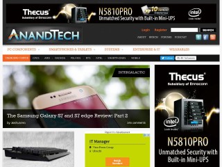 Screenshot sito: AnandTech