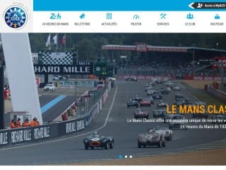 Screenshot sito: Le Mans