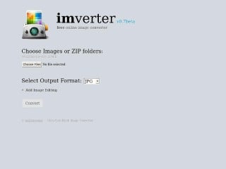 Screenshot sito: Imverter