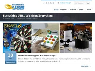 Screenshot sito: Everything USB