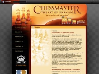 Screenshot sito: Chessmaster 9000