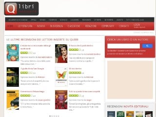 Screenshot sito: QLibri.it