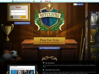Screenshot sito: Bitclubs