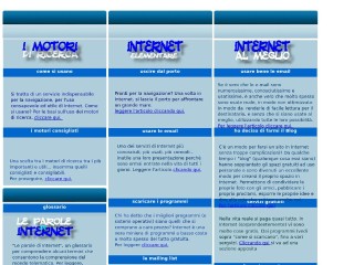 Screenshot sito: Internet per i principianti