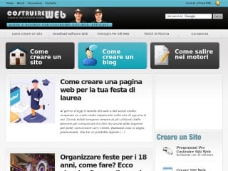 Screenshot sito: Costruireweb