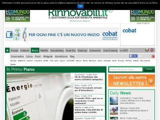 Screenshot sito: Rinnovabili.it