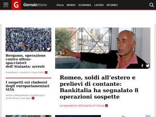 Screenshot sito: Giornalettismo