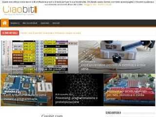 Screenshot sito: Ciaobit