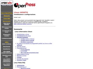Linux Installazione e configurazione