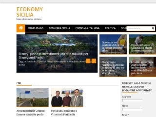 Screenshot sito: Economy Sicilia