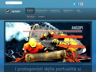 Screenshot sito: ANGOPI
