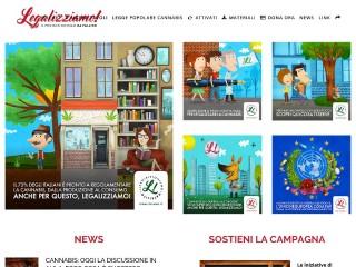 Screenshot sito: Legalizziamo.it