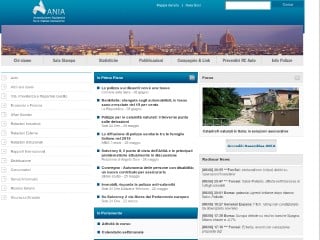 Screenshot sito: Ania