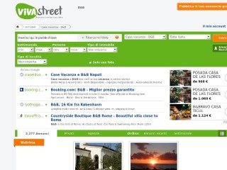 Screenshot sito: Dovedormo.it