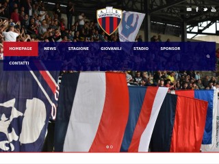 Screenshot sito: Sambenedettese