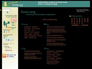 Screenshot sito: Zvon.org