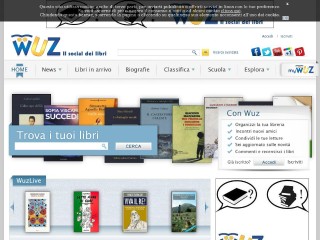 Screenshot sito: Wuz.it
