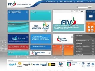 Screenshot sito: Federvela