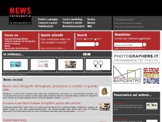 Screenshot sito: Newsfotografia.com