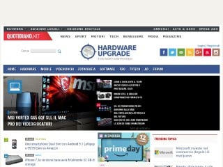 Screenshot sito: Hardware Files