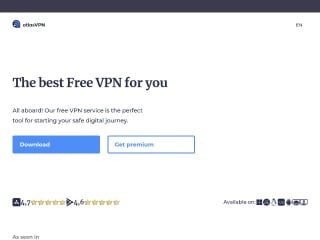 Screenshot sito: Atlas VPN