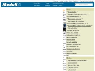 Screenshot sito: Moduli.it
