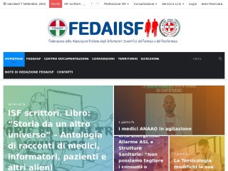 Screenshot sito: Fedaiisf