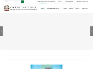 Screenshot sito: Peritiagrari.it