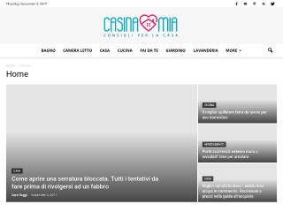 Screenshot sito: Casina Mia