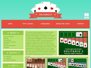 Screenshot sito: Solitario.it