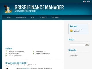 Screenshot sito: Grisbi