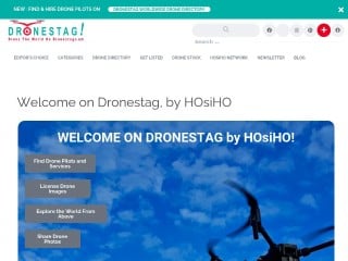 Screenshot sito: Dronestagr.am